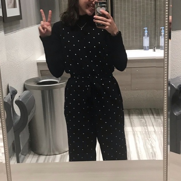 Polkadot Jumpsuit - Picture 3 of 4